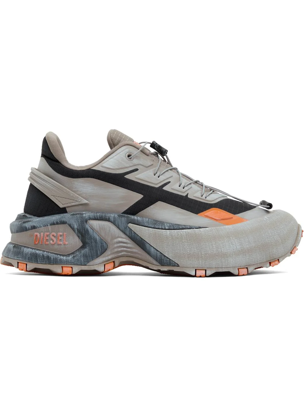 Gray D-Cage Runner Sneakers - 1