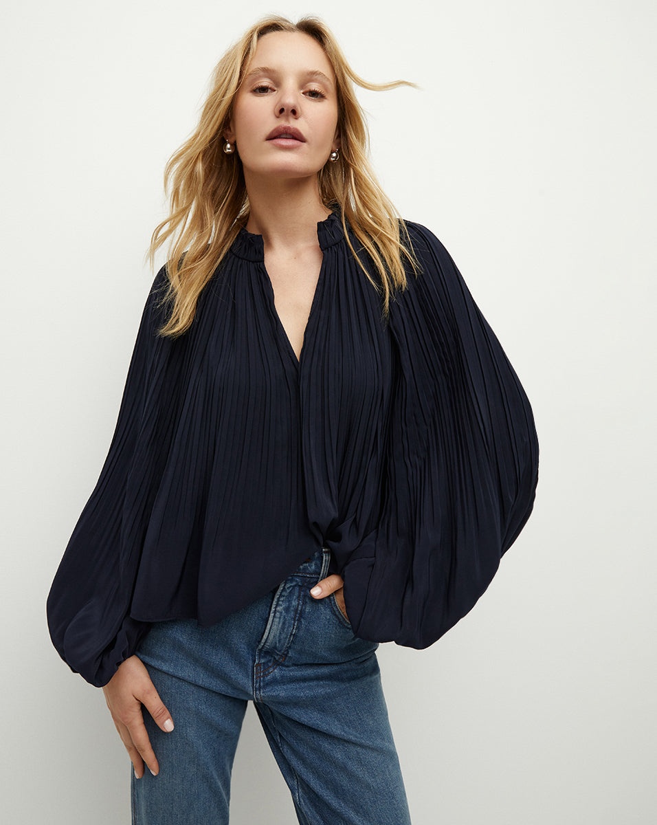 WALKER PLEATED TOP - 2