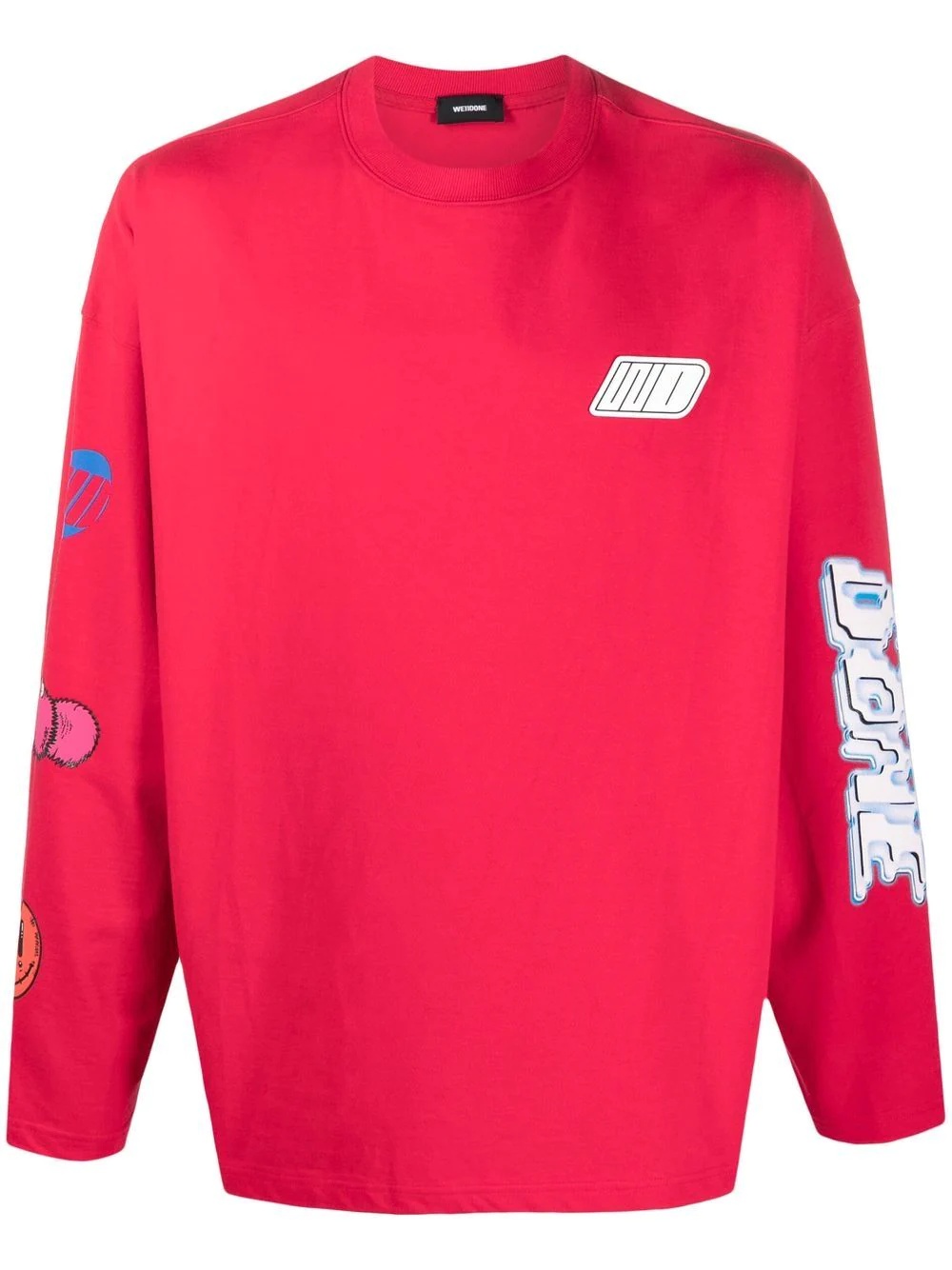 logo-print pullover sweatshirt - 1