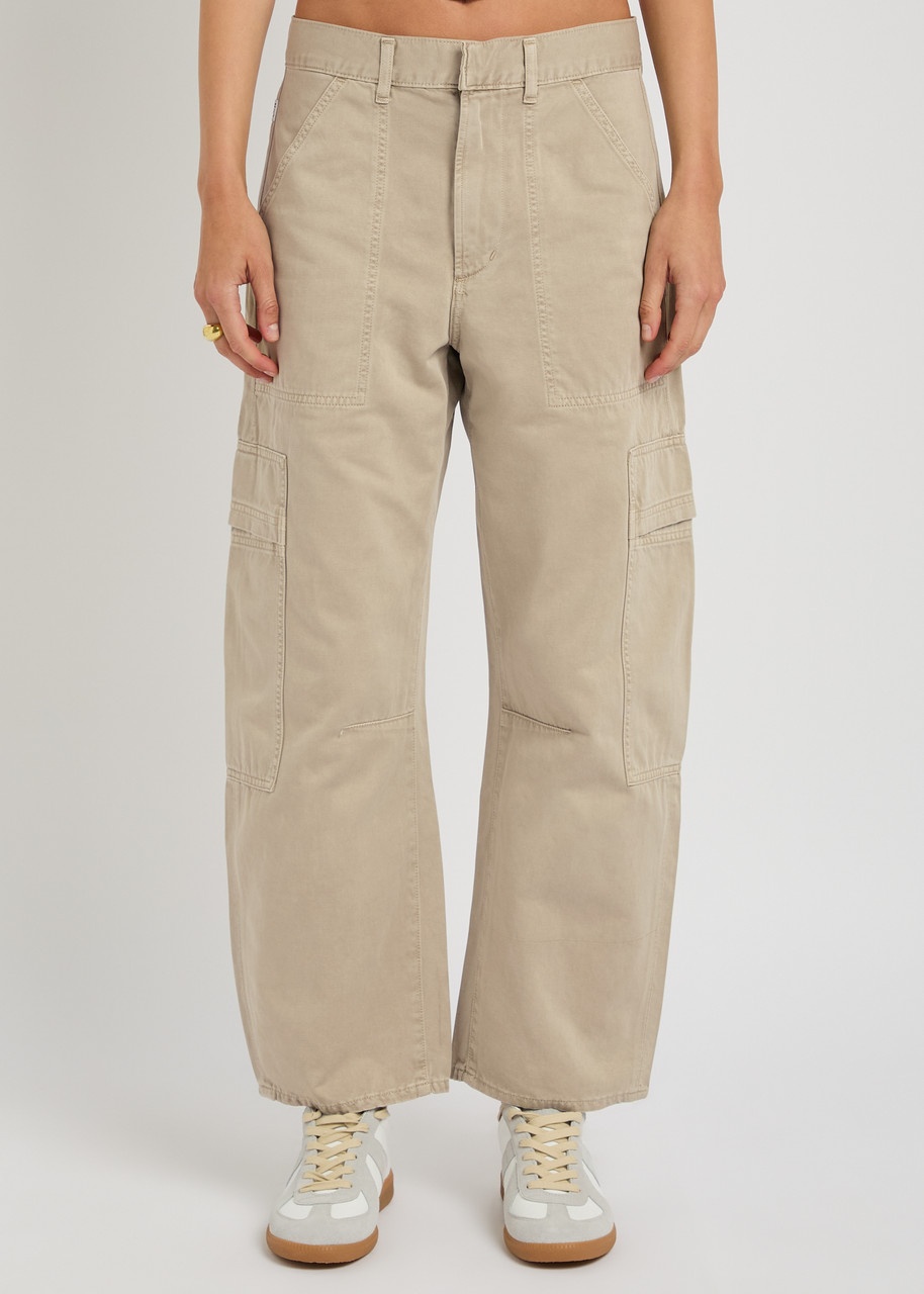 Citizens OF Humanity Marcelle Low Slung Cotton Cargo Trousers - 2