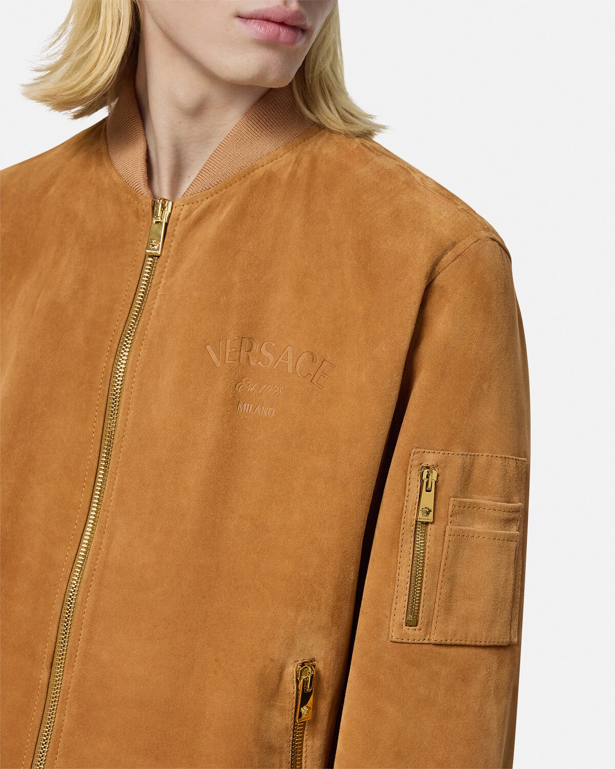 Suede Bomber Jacket - 3