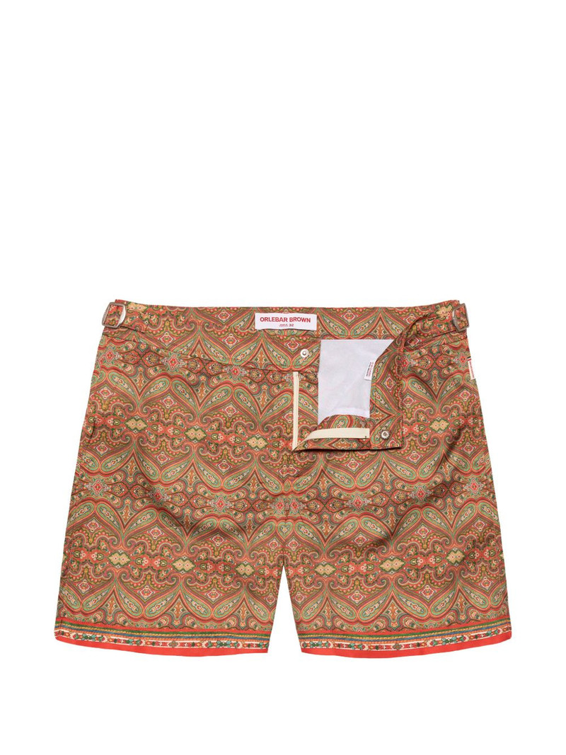 Bulldog paisley beachwear 1