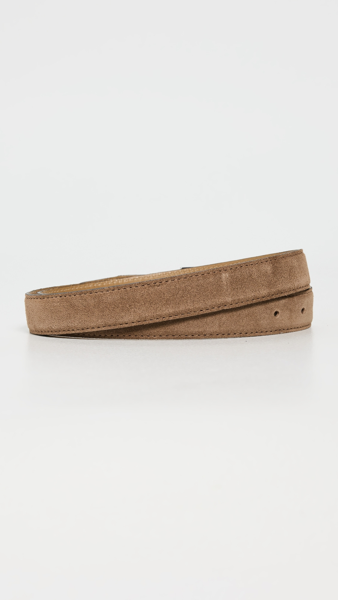 The Suede Square Buckle Belt - 3