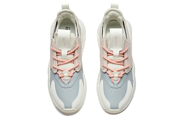 (WMNS) ANTA Life Series Sneakers 'White Pink Blue' 922018803-1 - 4