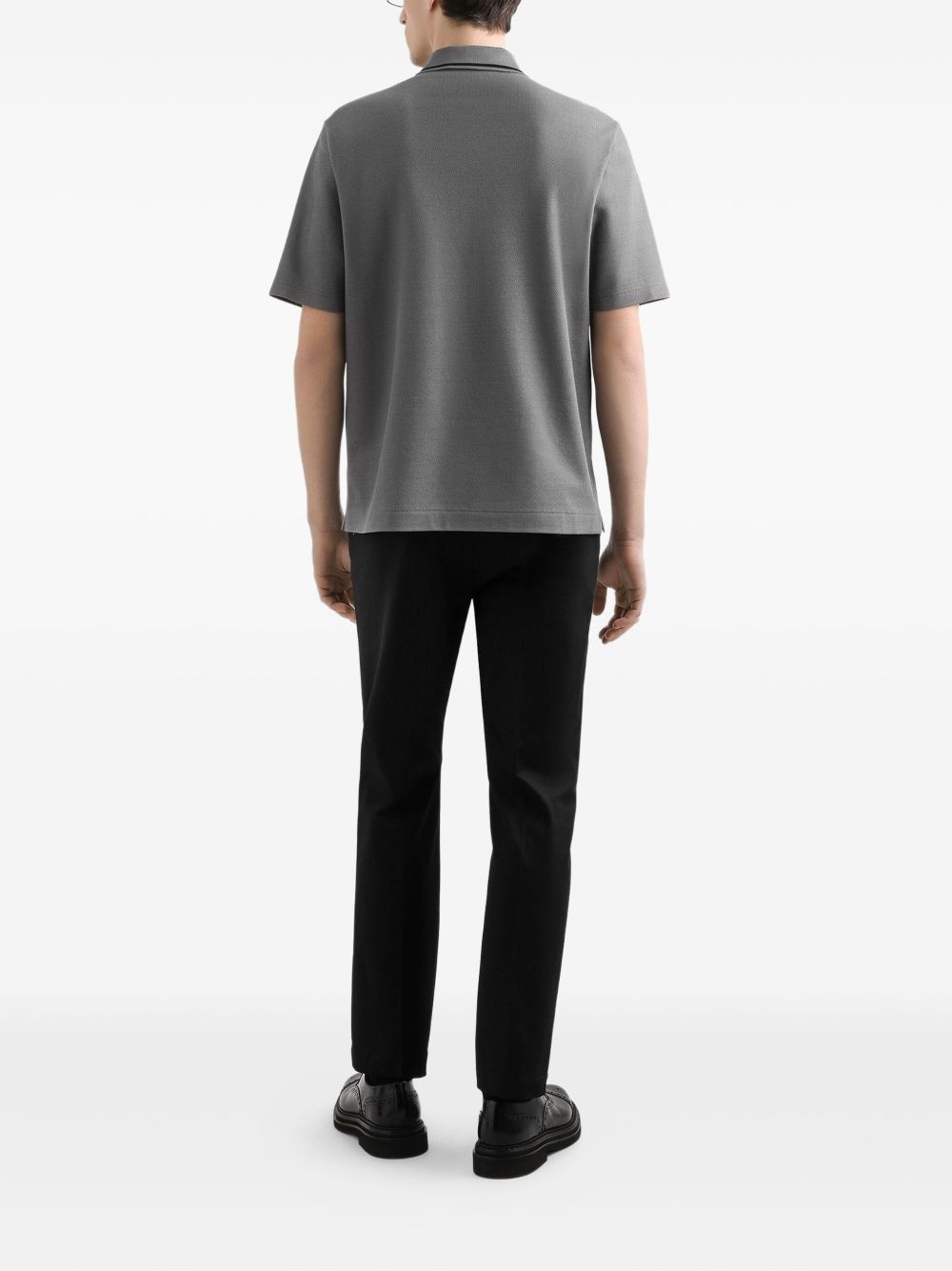 cotton polo shirt - 3