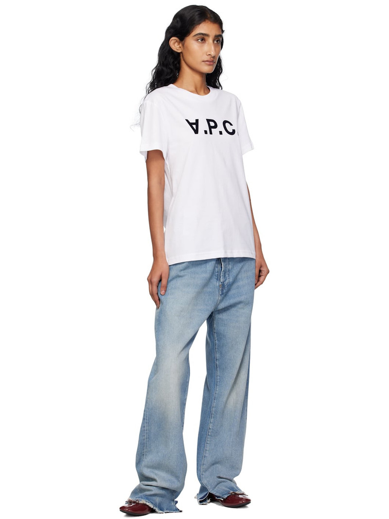 A.P.C. White Standard Grand 'VPC' T-shirt outlook