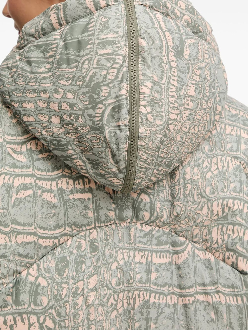 hooded patterned jacket 5