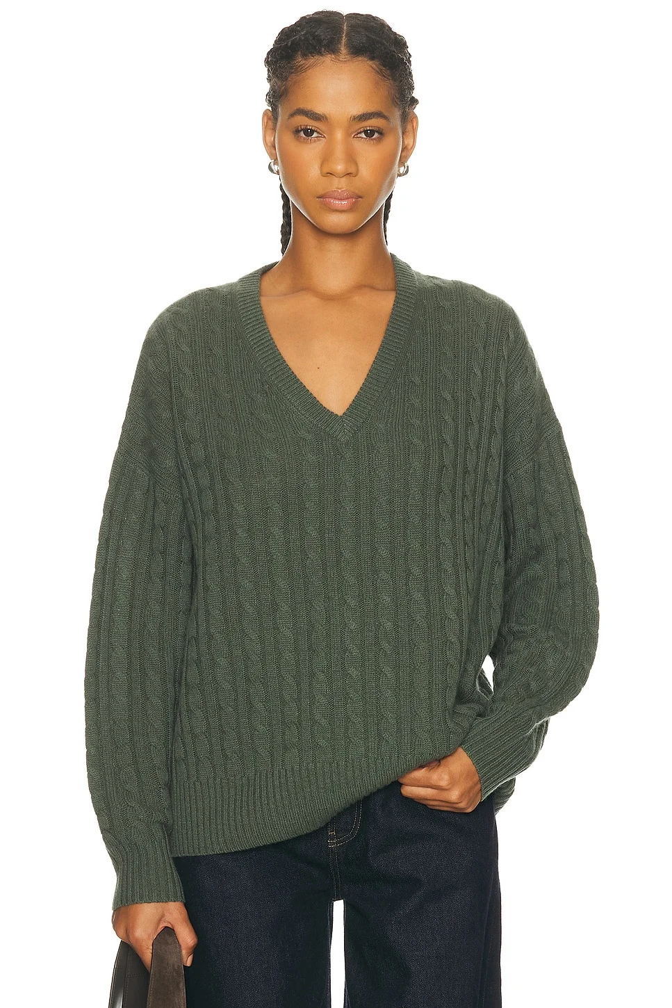 Nell V-Neck Sweater - 1