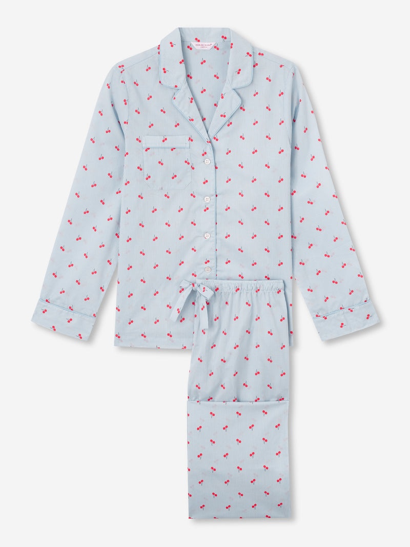 Women's Pyjamas Nelson 84 Cotton Batiste Blue - 1