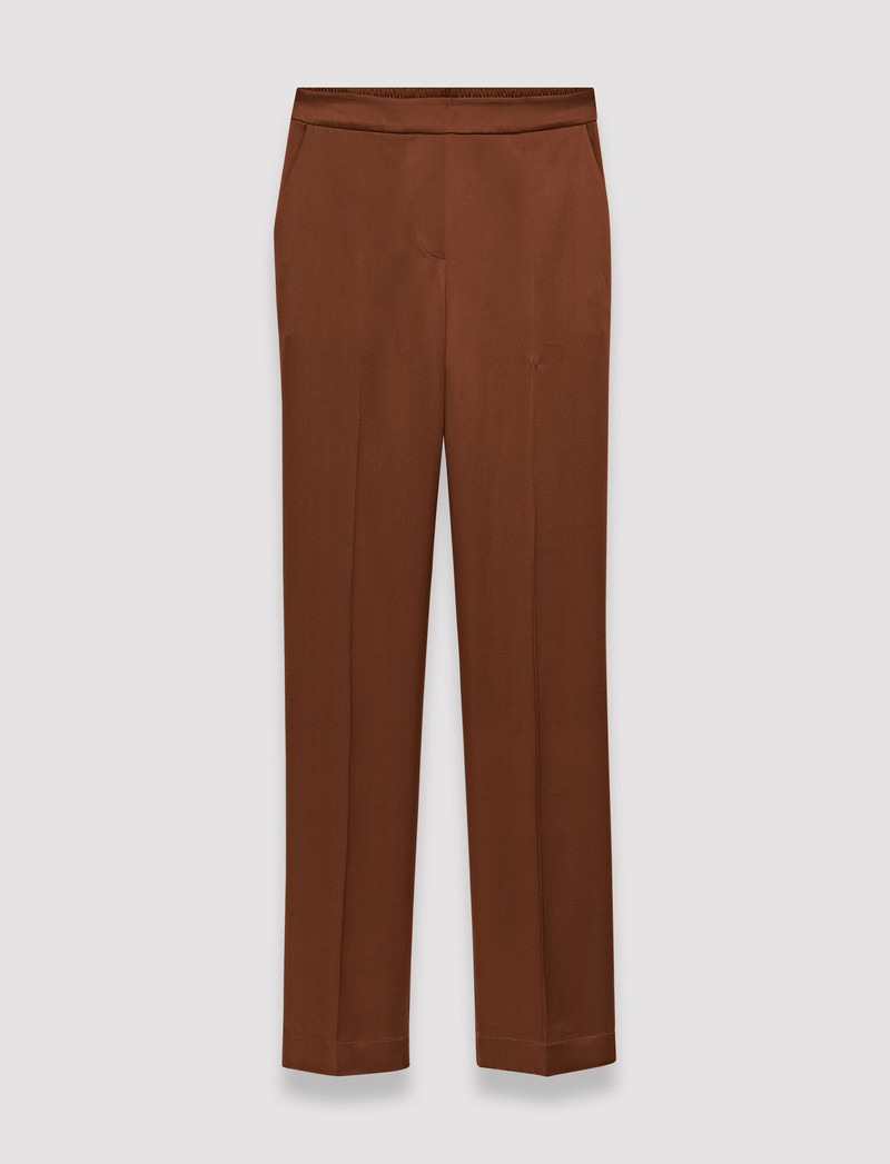 Silk Satin Tova Trousers - 1