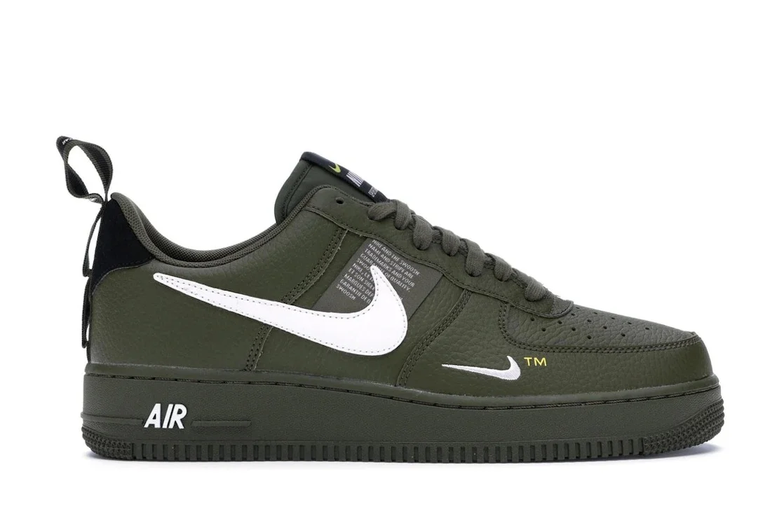Nike Air Force 1 Low Utility Olive Canvas - 1