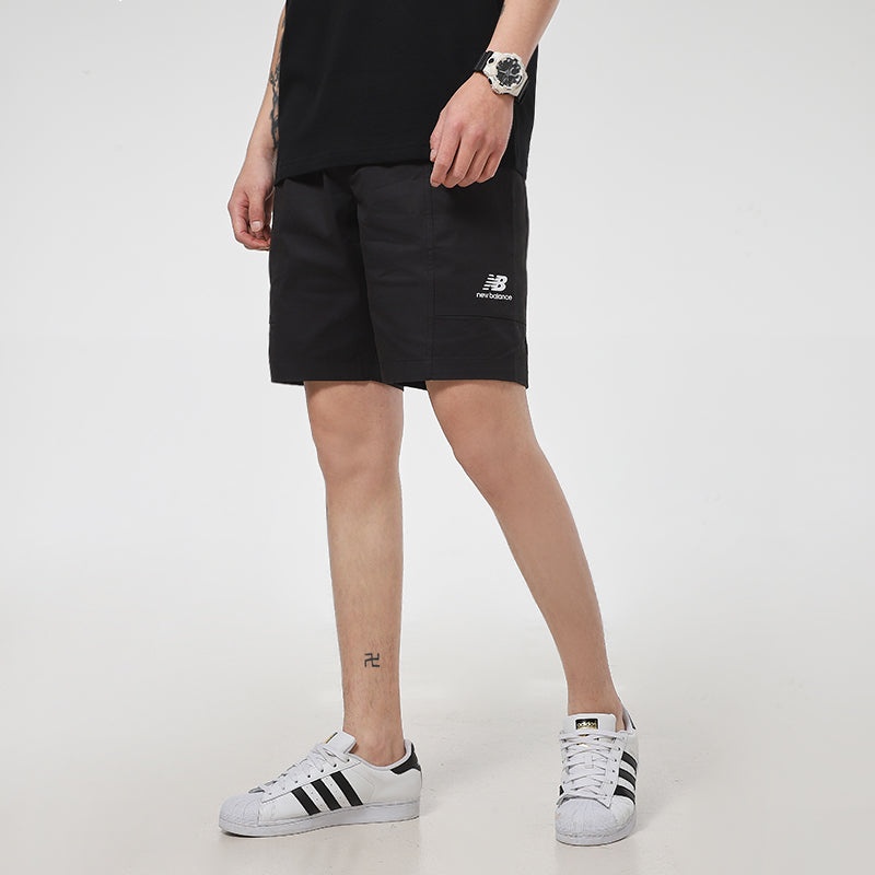 New Balance Logo Short 'Black' AMS12345-BK - 3