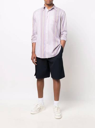 Etro striped cotton shirt outlook