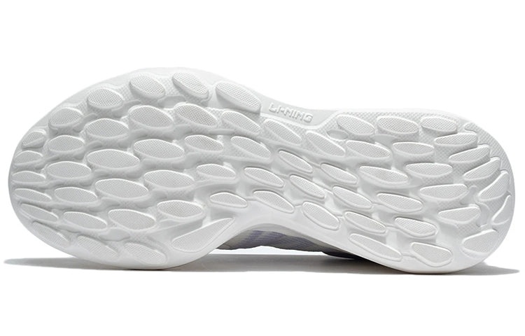 (WMNS) Li-Ning Eazgo 'Grey Purple Green' ARES008-3 - 4