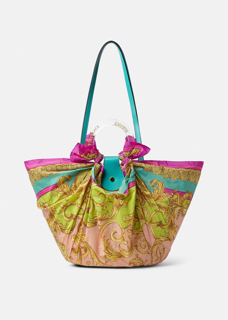 La Medusa Foulard Large Basket Bag 3