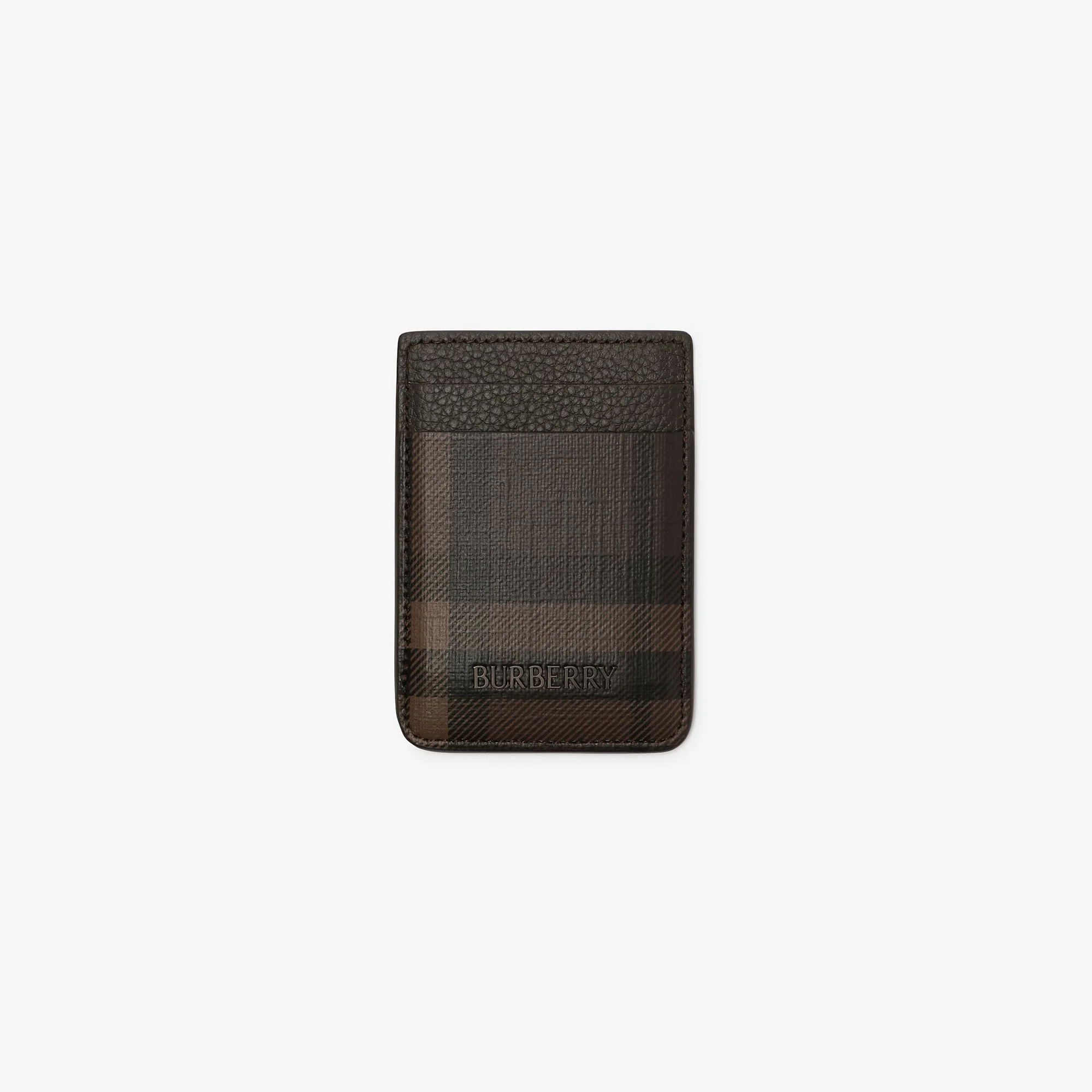 City Check Magnetic Card Case - 1