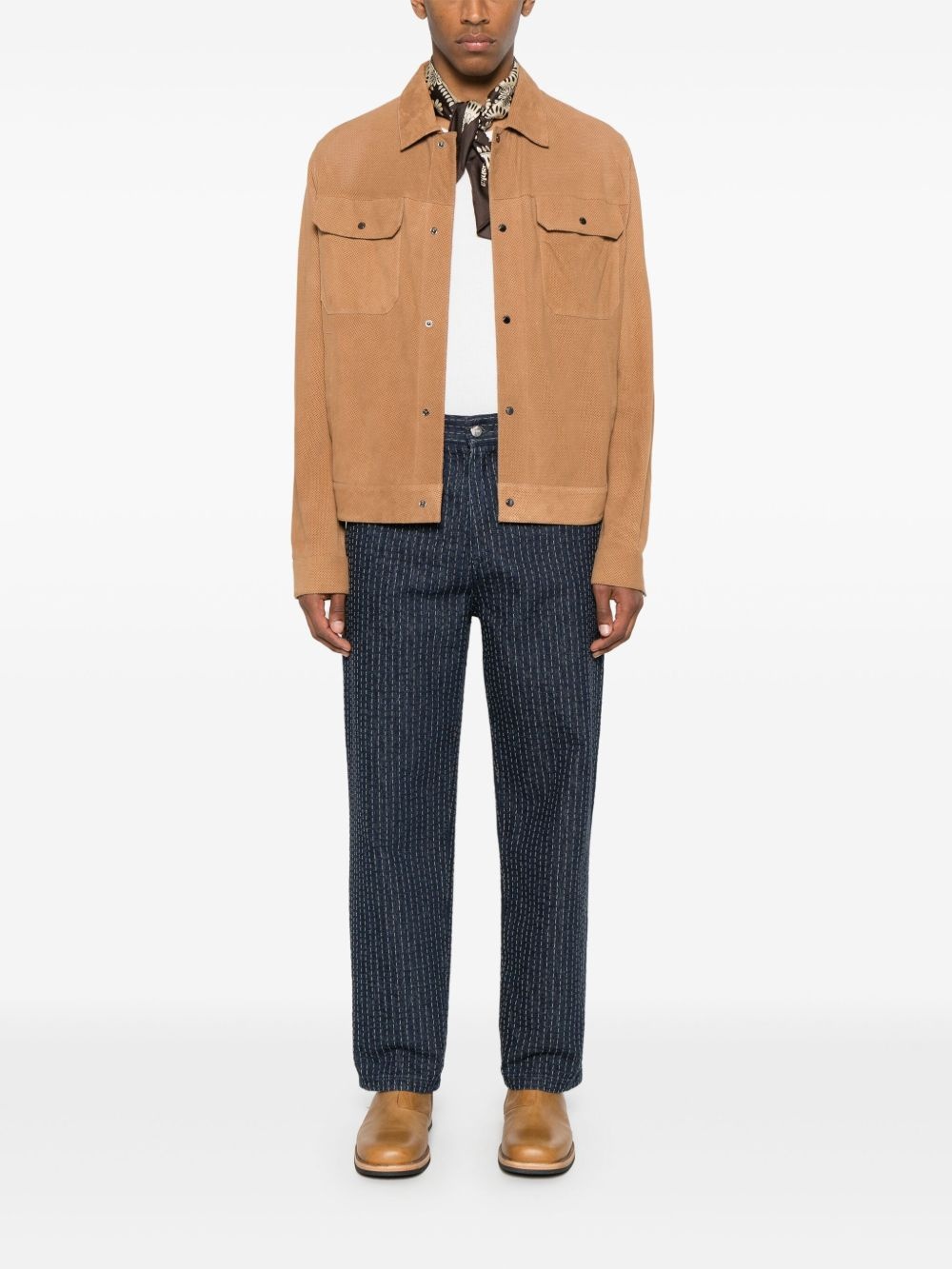 suede shirt jacket - 2