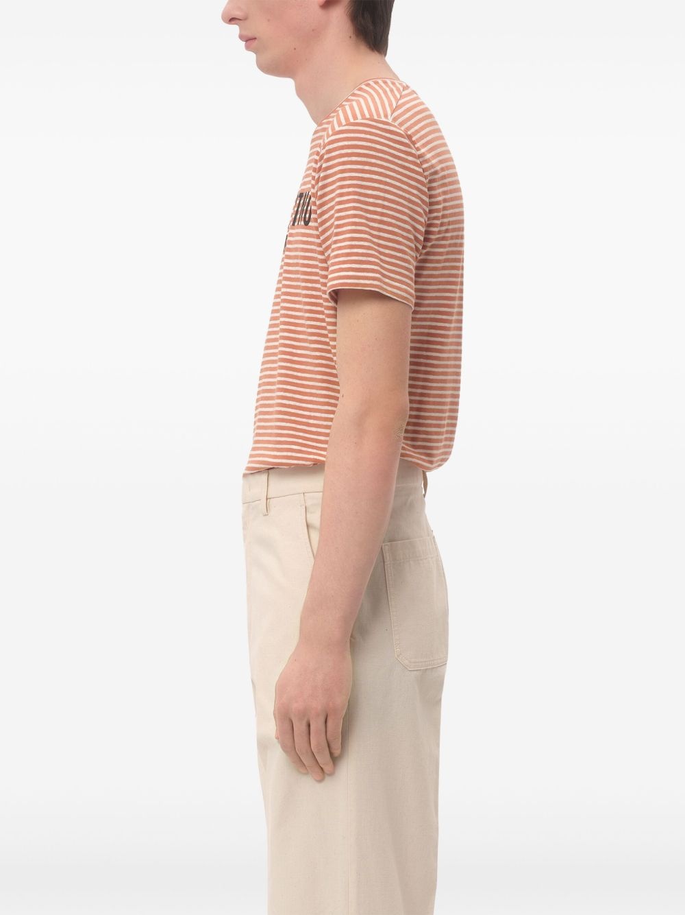 striped T-shirt - 5
