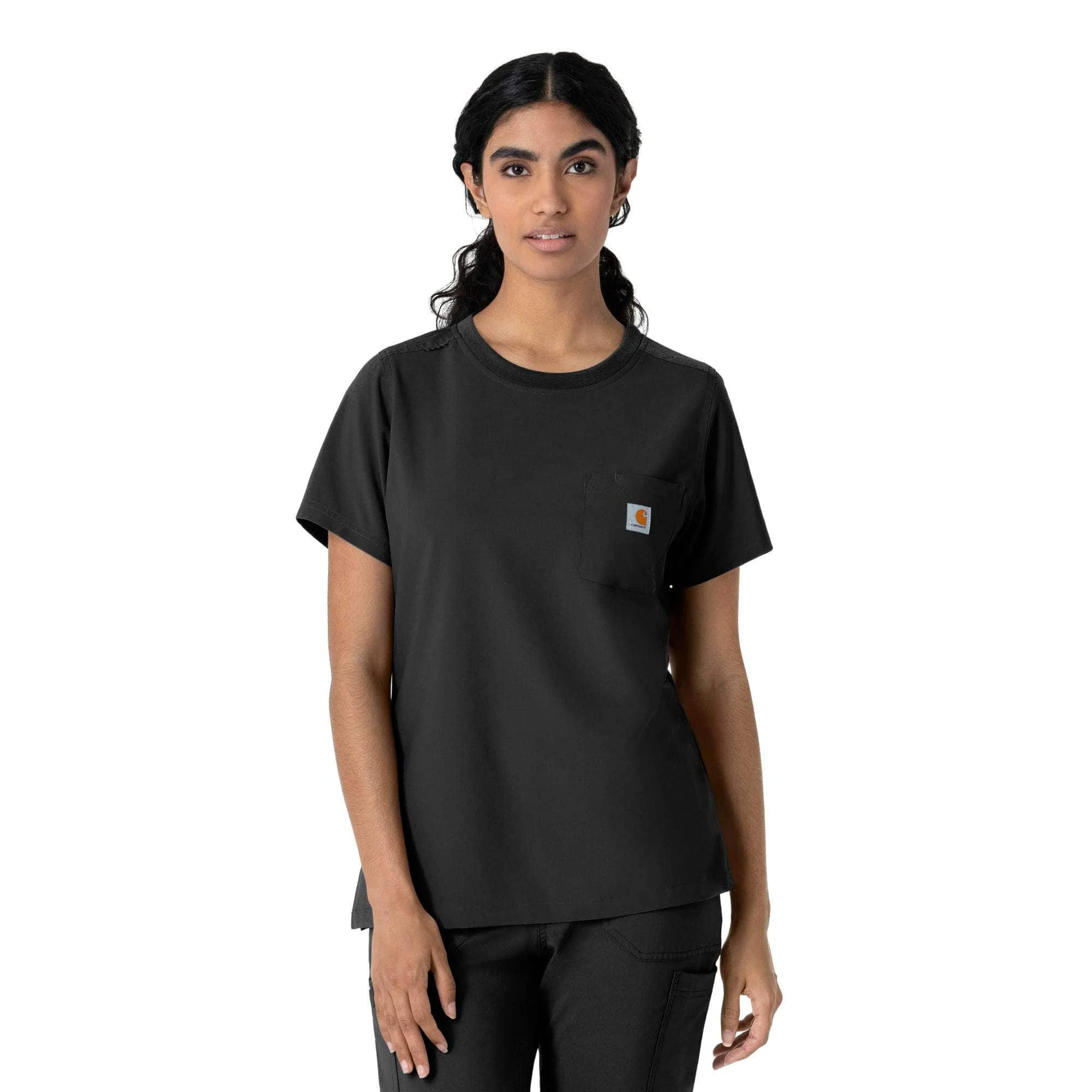 Women's Force Cross-Flex Crew Neck Scrub Top - 1