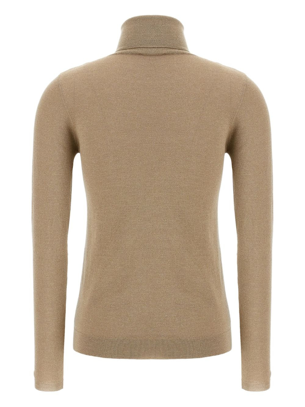 roll-neck long-sleeved sweater - 2