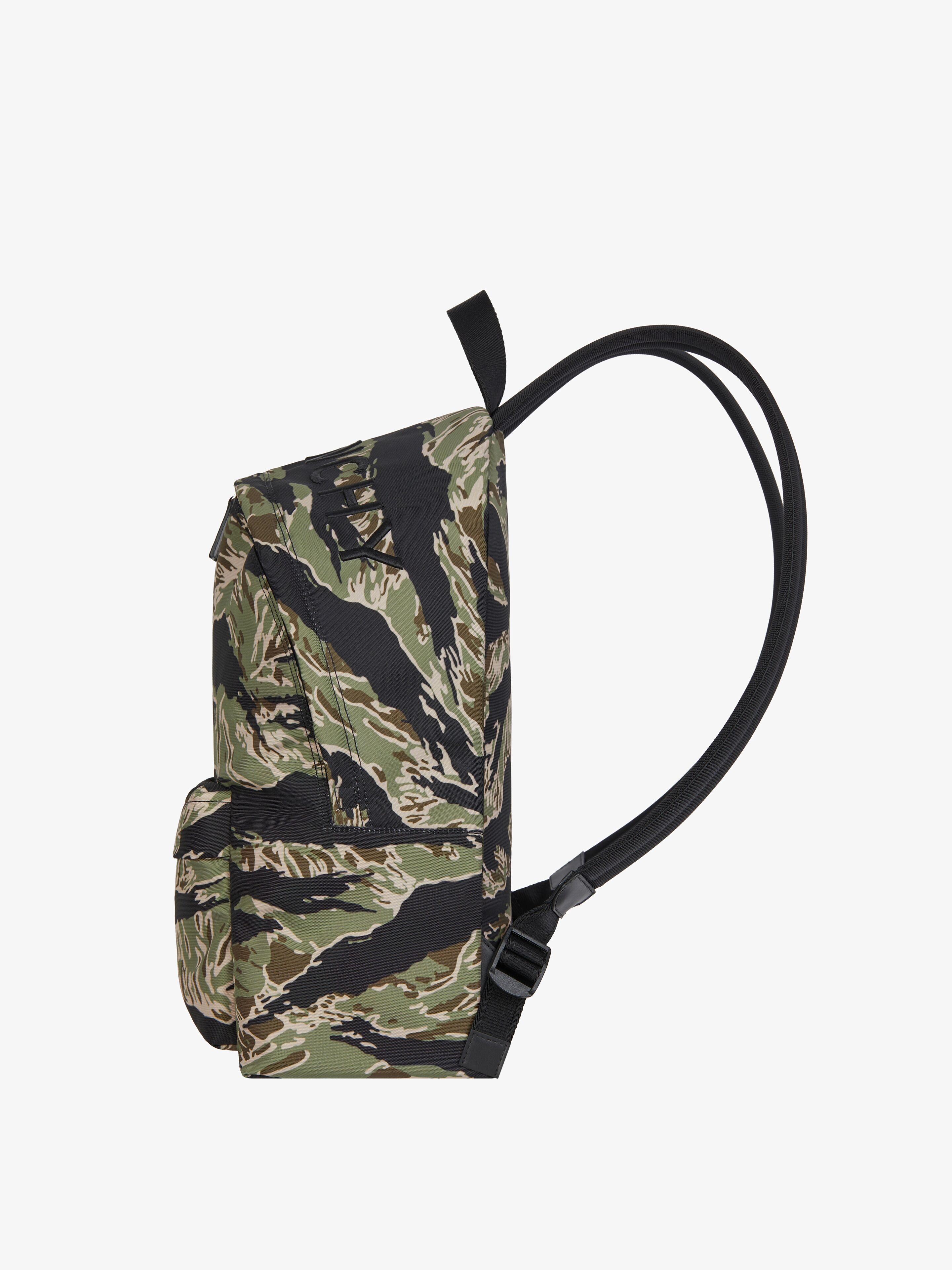 ESSENTIAL U BACKPACK IN NYLON WITH CAMO PRINT - 3