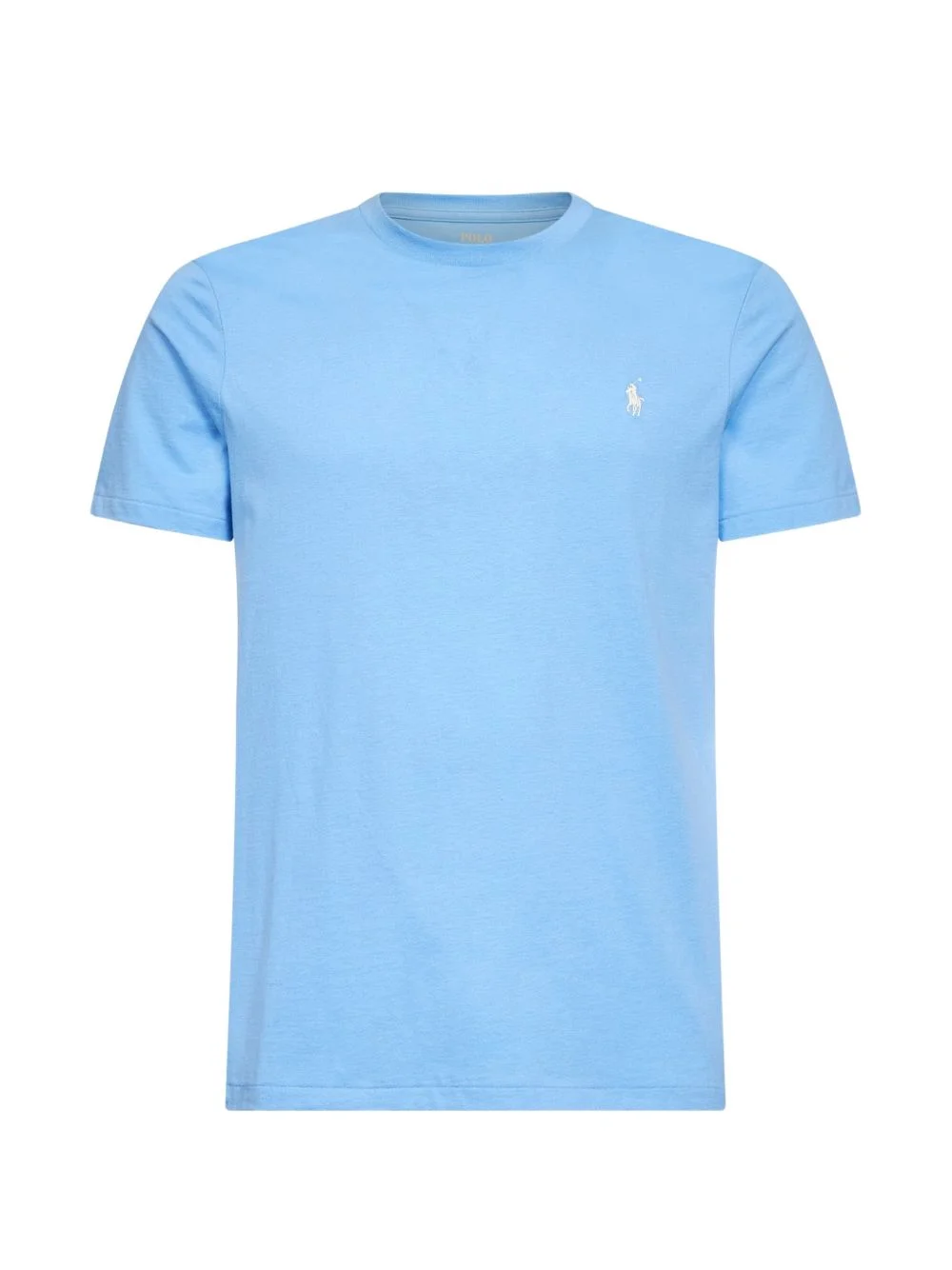 ribbed embroidery T-shirt - 1