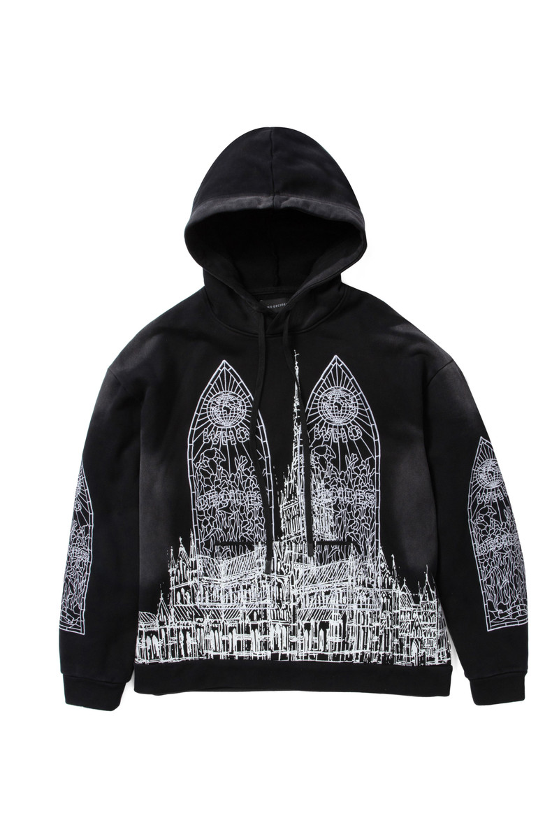 CATHEDRAL HOODED PULLOVER 1
