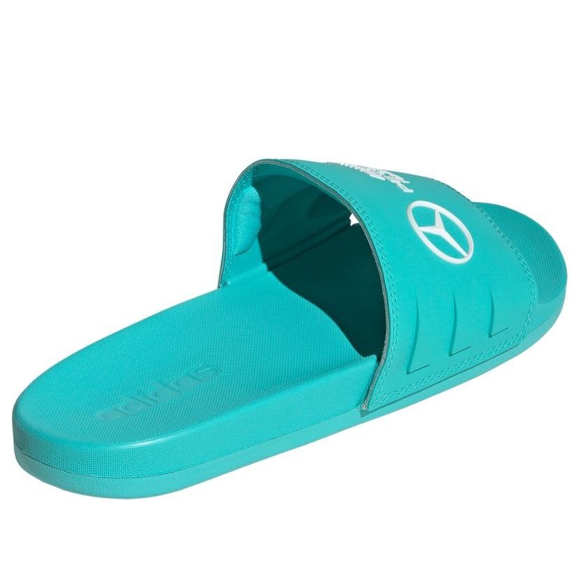 adidas x Mercedes AMG Adilette Slides 'Petronas Formula One Team Mint Rush' JR1071 - 4
