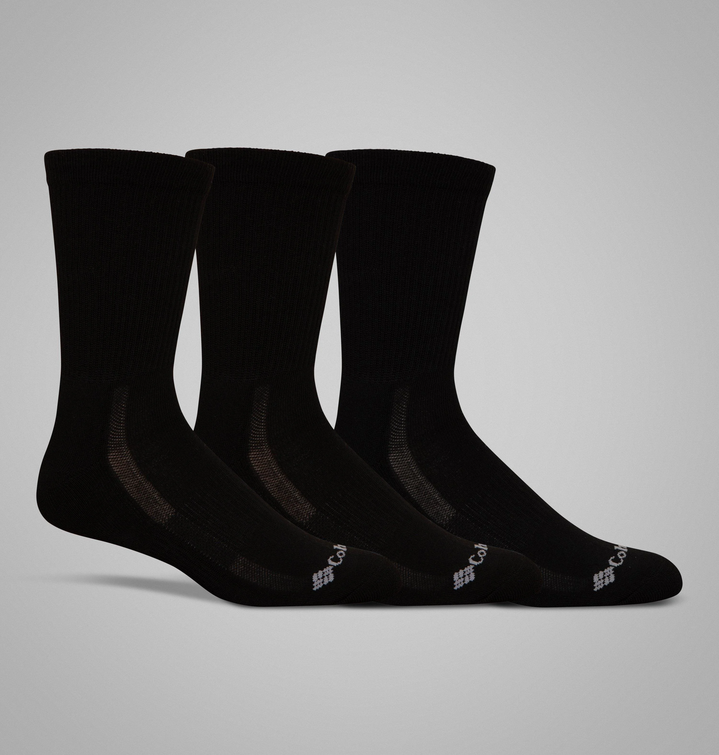 Men's Athletic Cushion Crew Socks - 3 Pack - 1