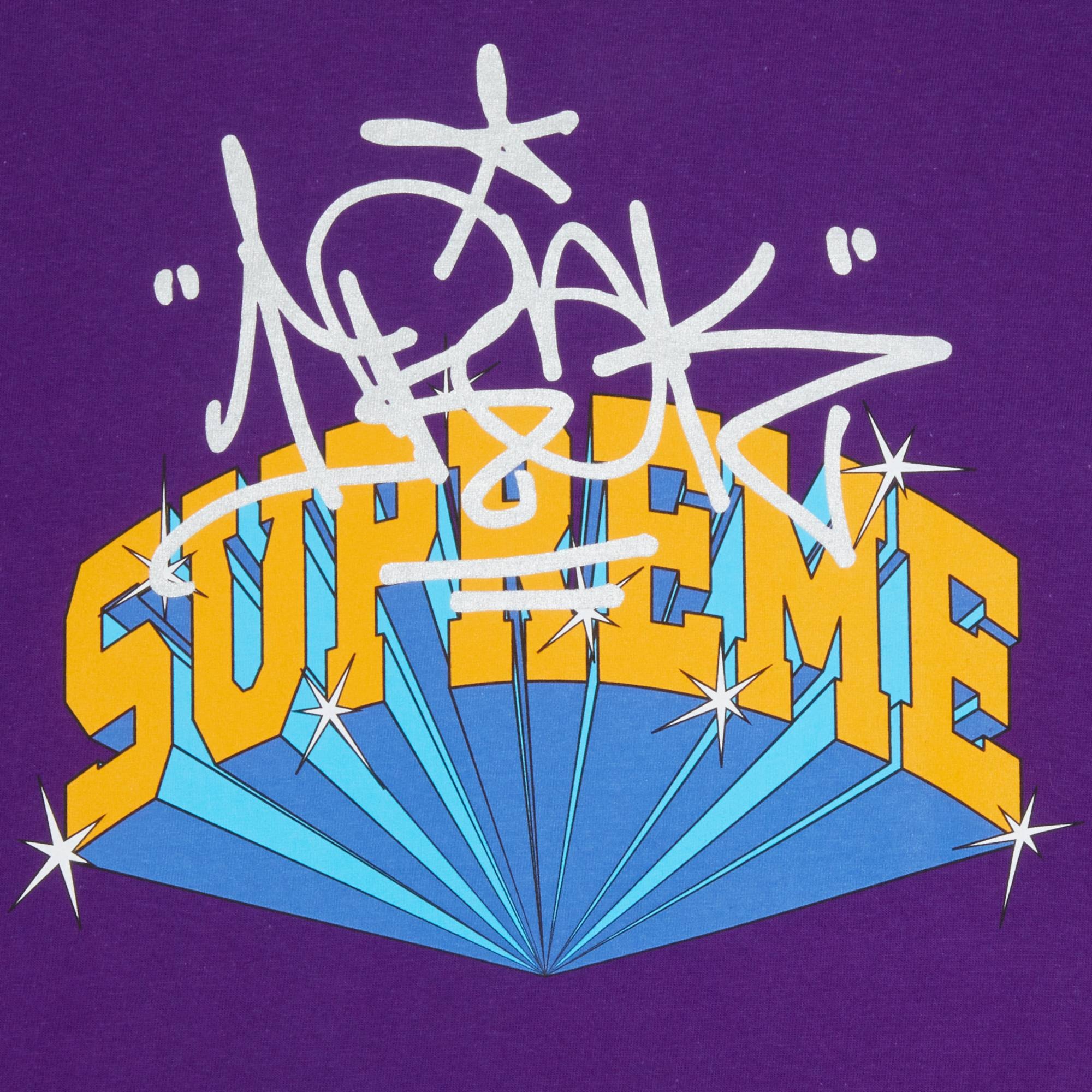 Supreme x IRAK Arc Tee 'Purple' - 3