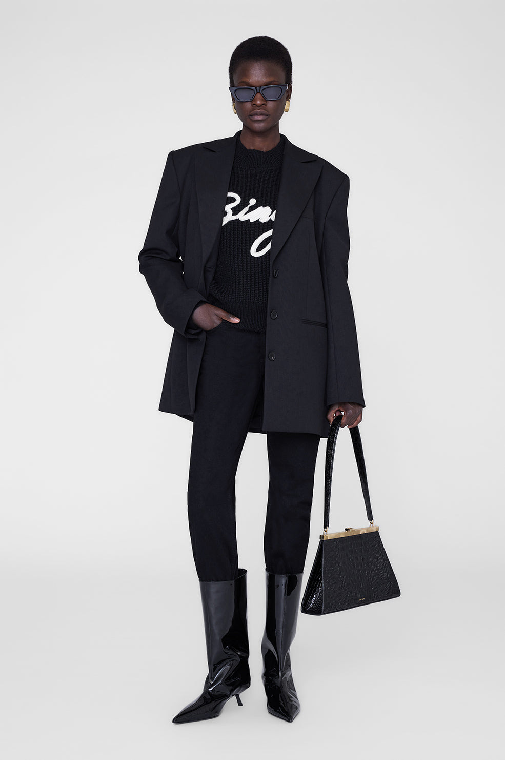 Kendrick Sweater Bing - Black - 5