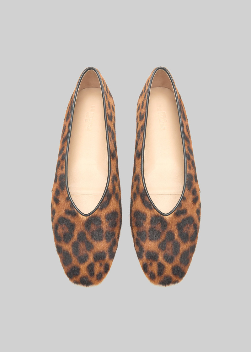 LE MONDE BÉRYL Le Monde Beryl Regency Slippers - Leopard outlook