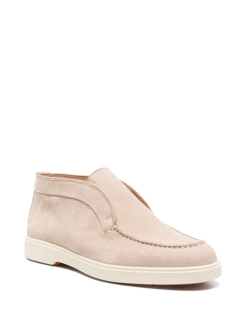Santoni nubuck boots outlook