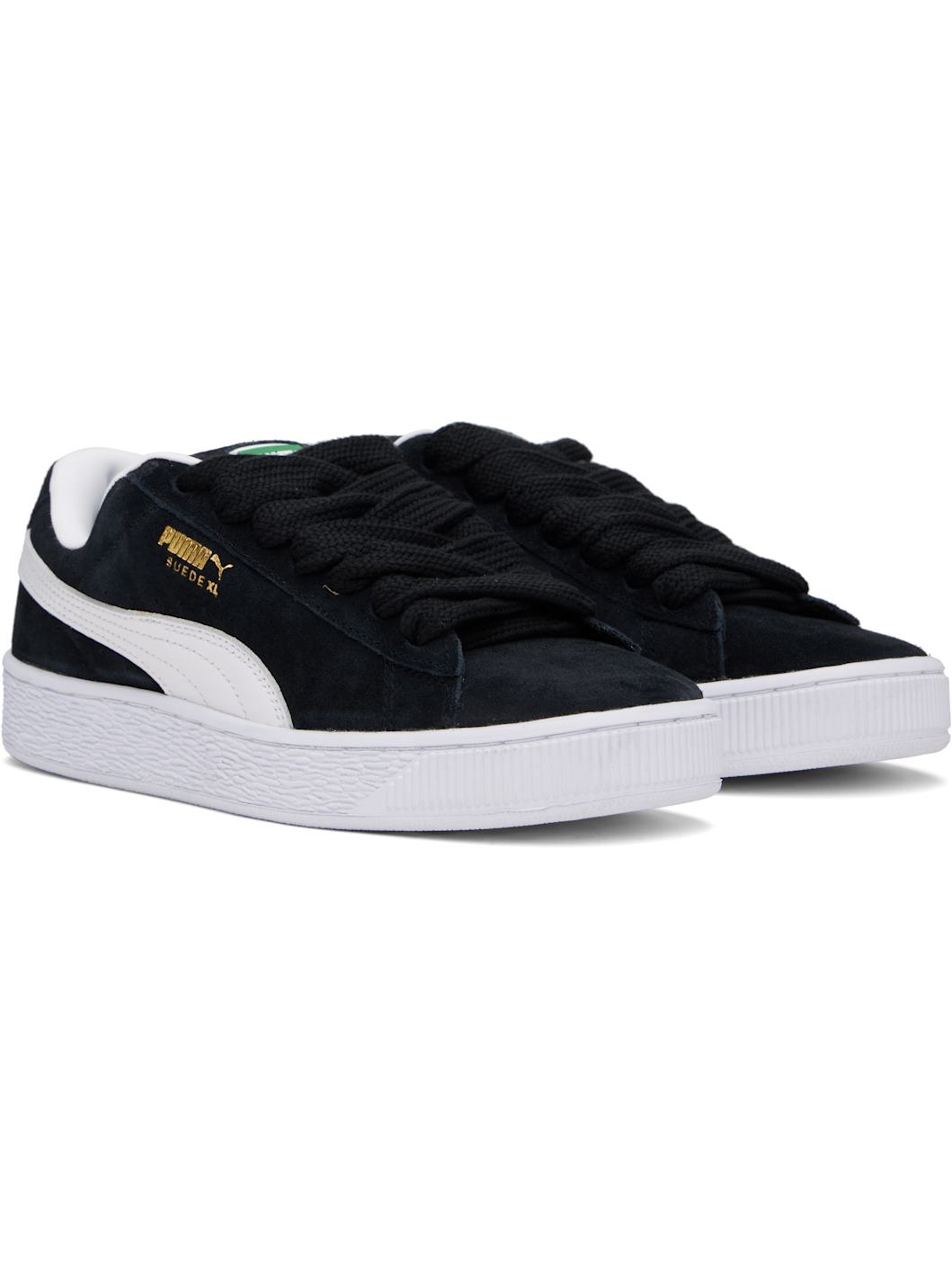 Black Suede XL Sneakers - 4