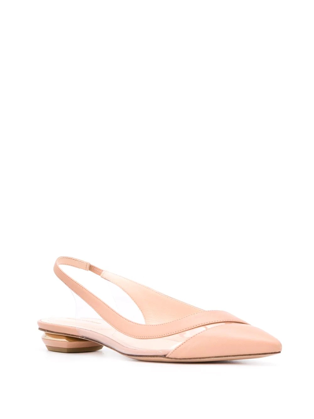 Alyssa slingback-strap ballerina shoes - 2