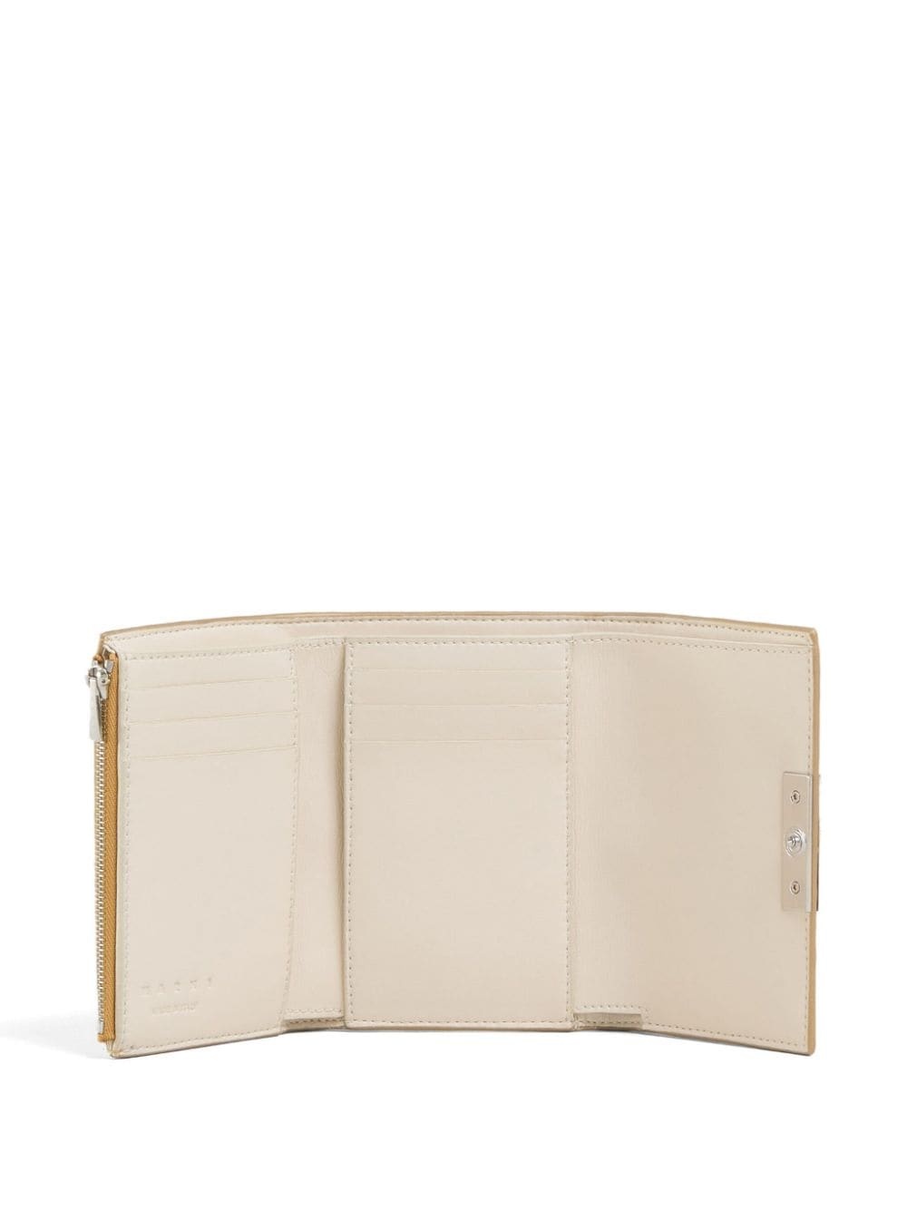 Prisma tri-fold metallic leather wallet - 3
