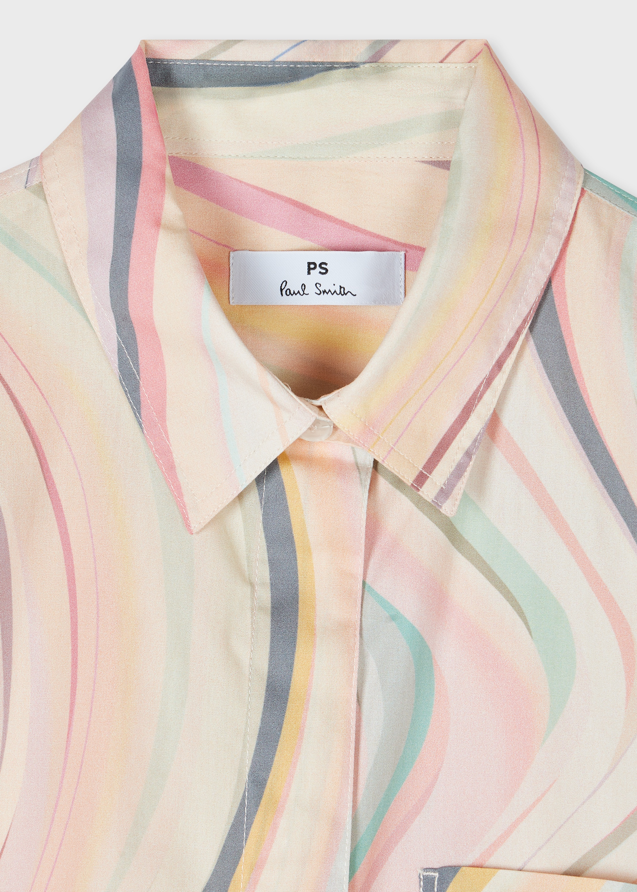 Women's 'Faded Swirl' Shirt Dress - 2