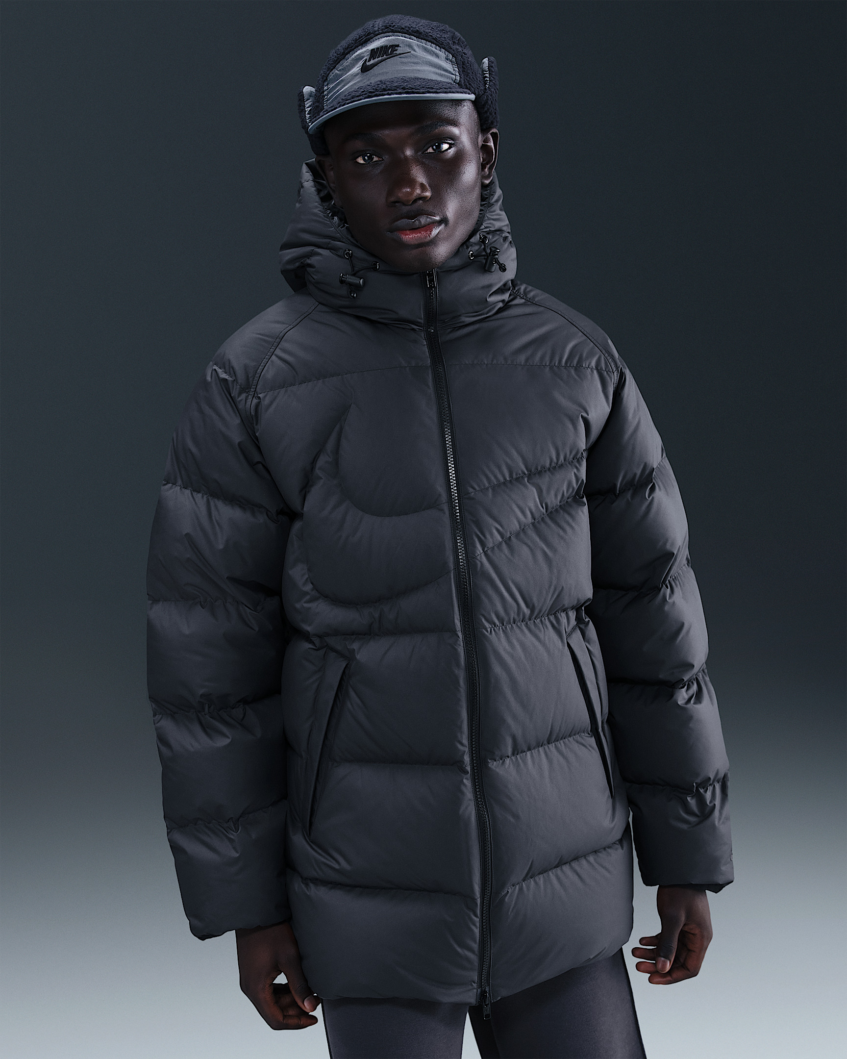 Nike Sportswear Club Men's Therma-FIT Loose Parka - 1