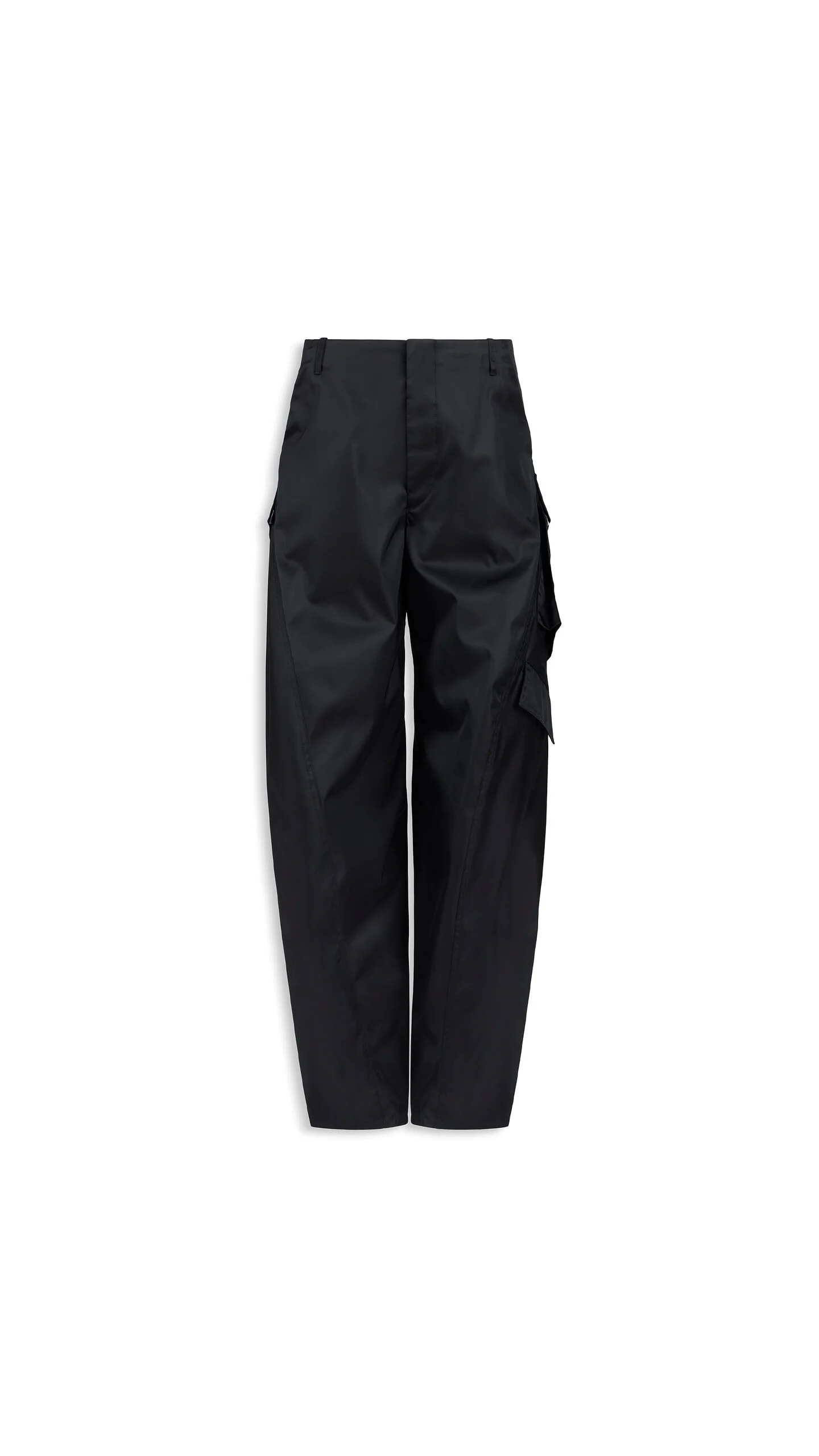 TAFFETA CARGO PANTS - 1