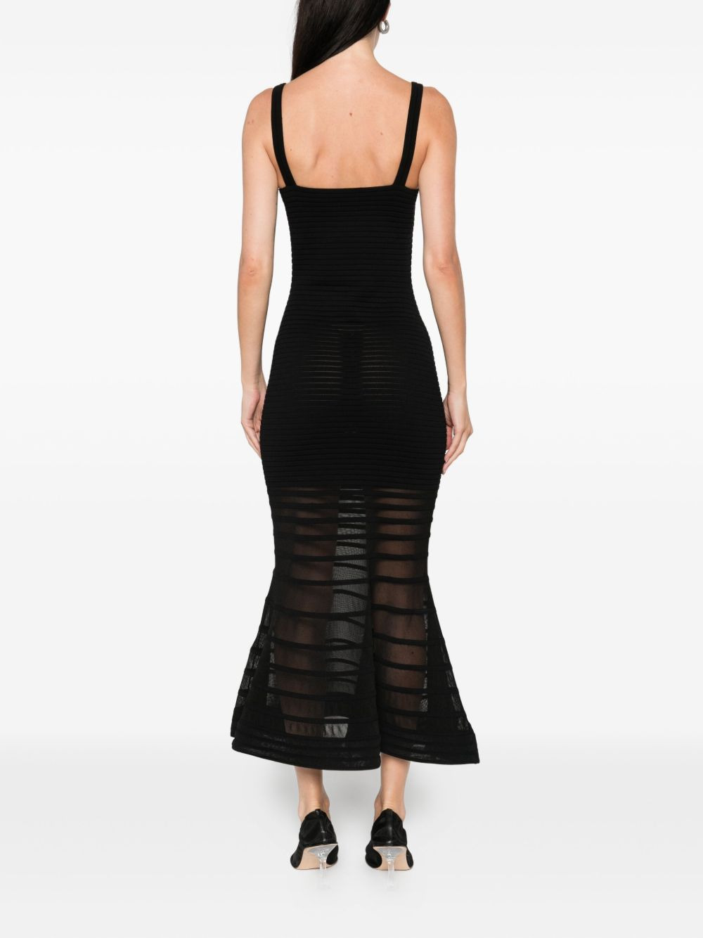 Vallarie ribbed midi dress - 4