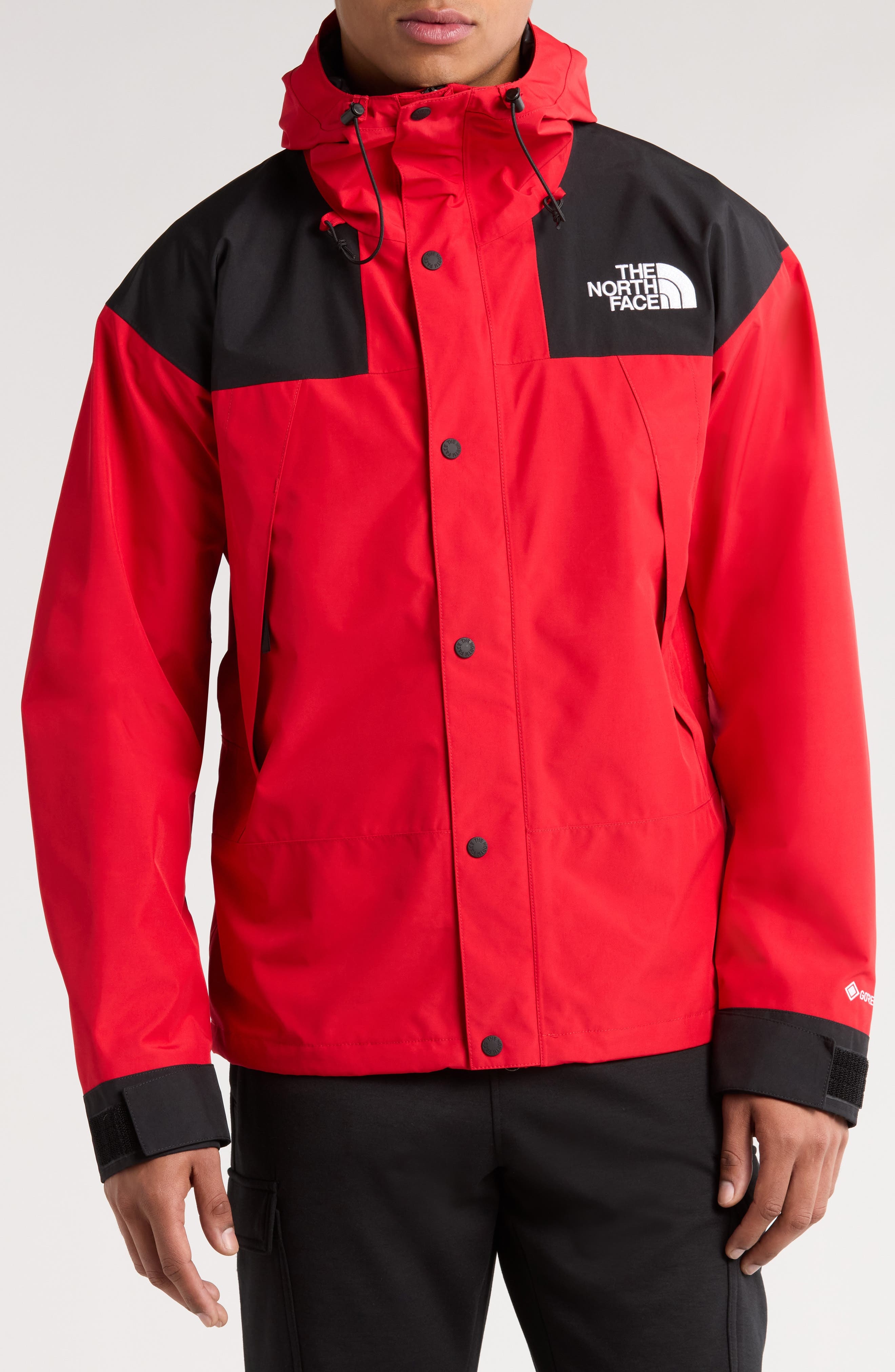 The North Face Gore-Tex® Waterproof Mountain Jacket in Tnf Red/Tnf Black at Nordstrom - 4
