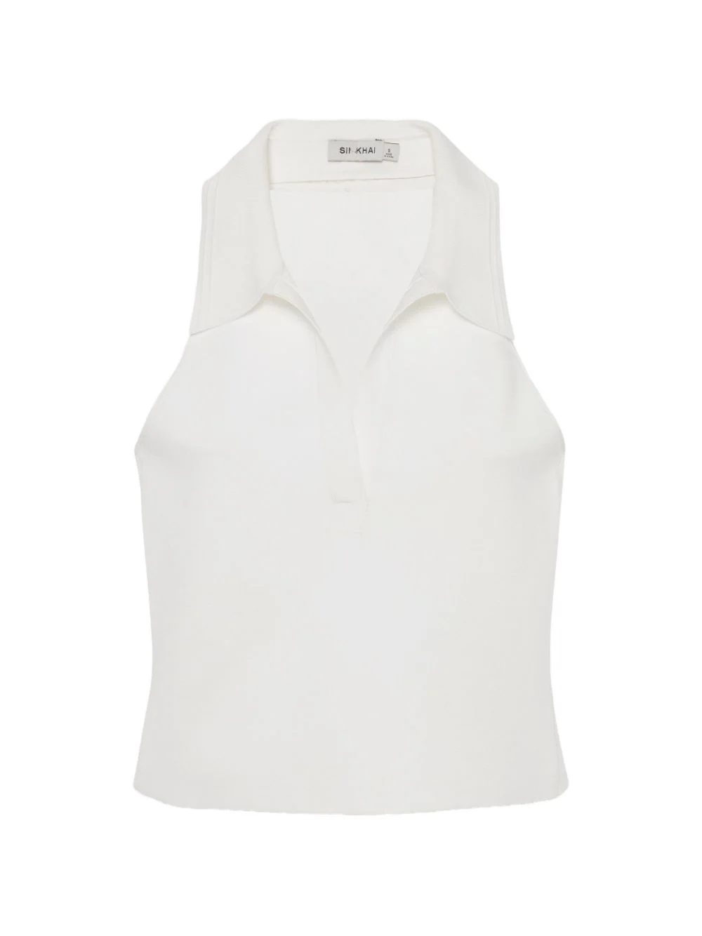 halterneck polo top - 1