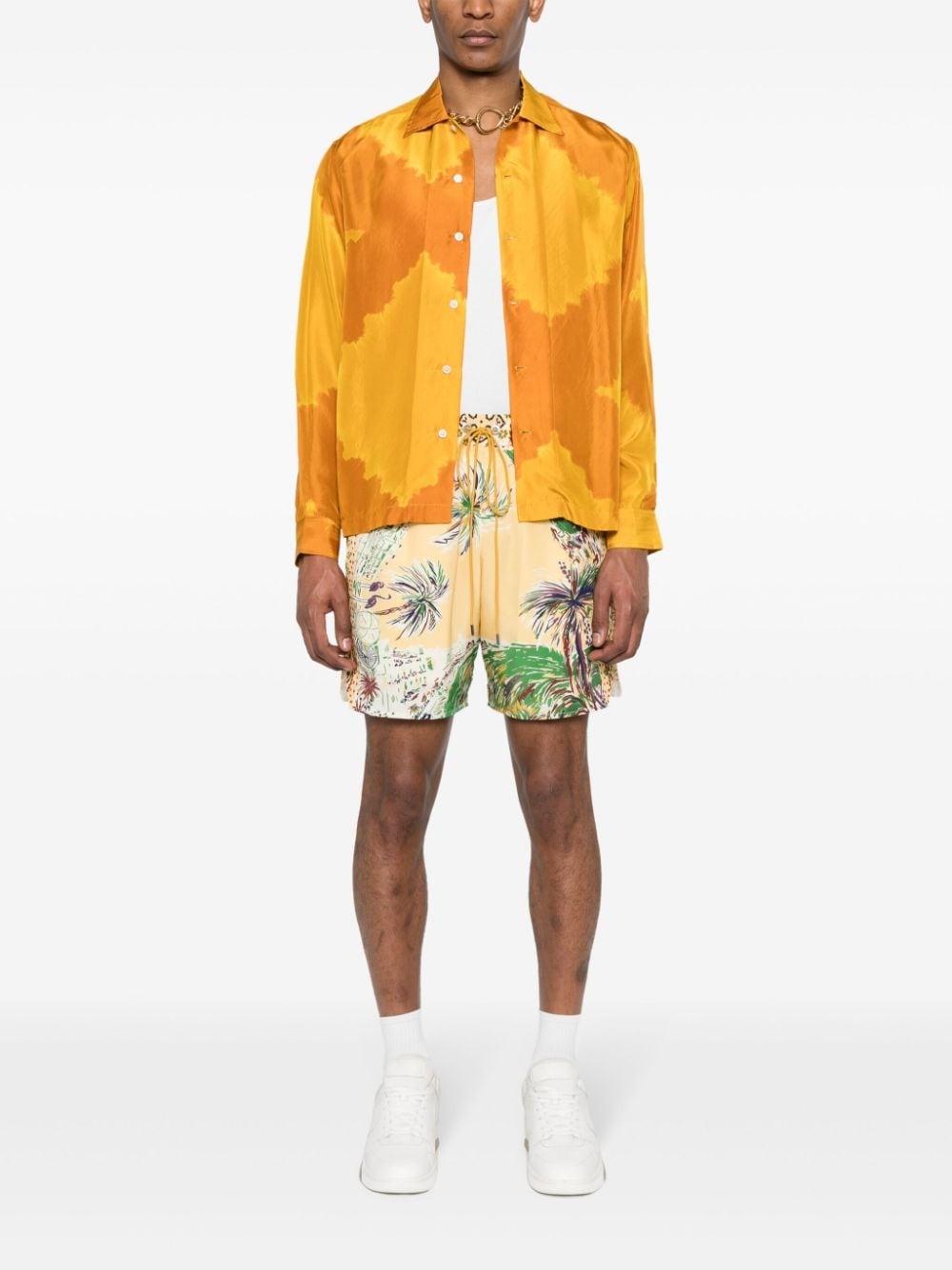 Palmina silk shorts - 2