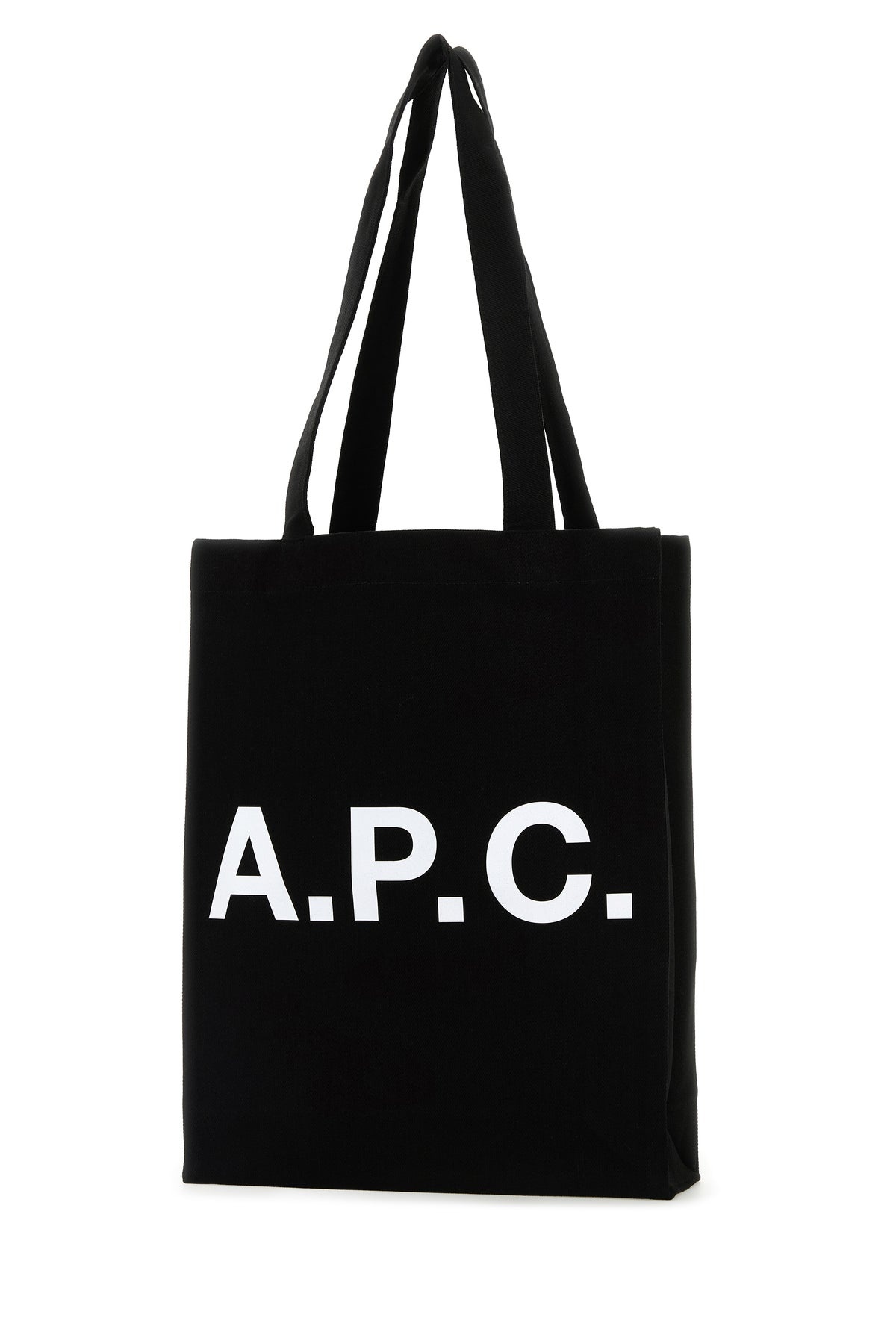 Black canvas Lou shopping bag - 2