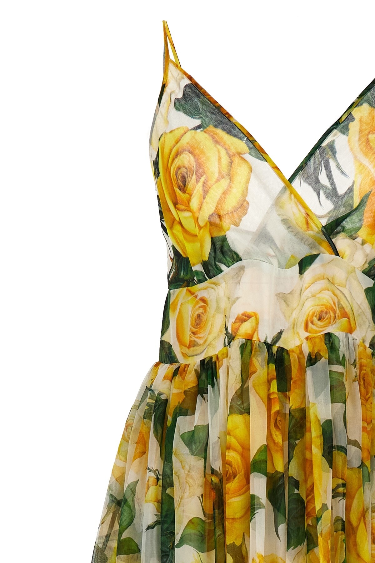 'Rose gialle' dress - 4