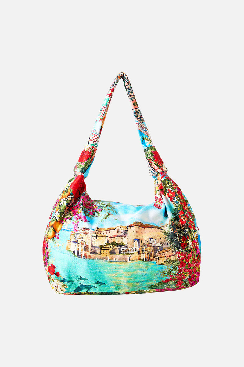 CAMILLA SLOUCH SHOULDER BAG WITH KNOT DETAILS outlook