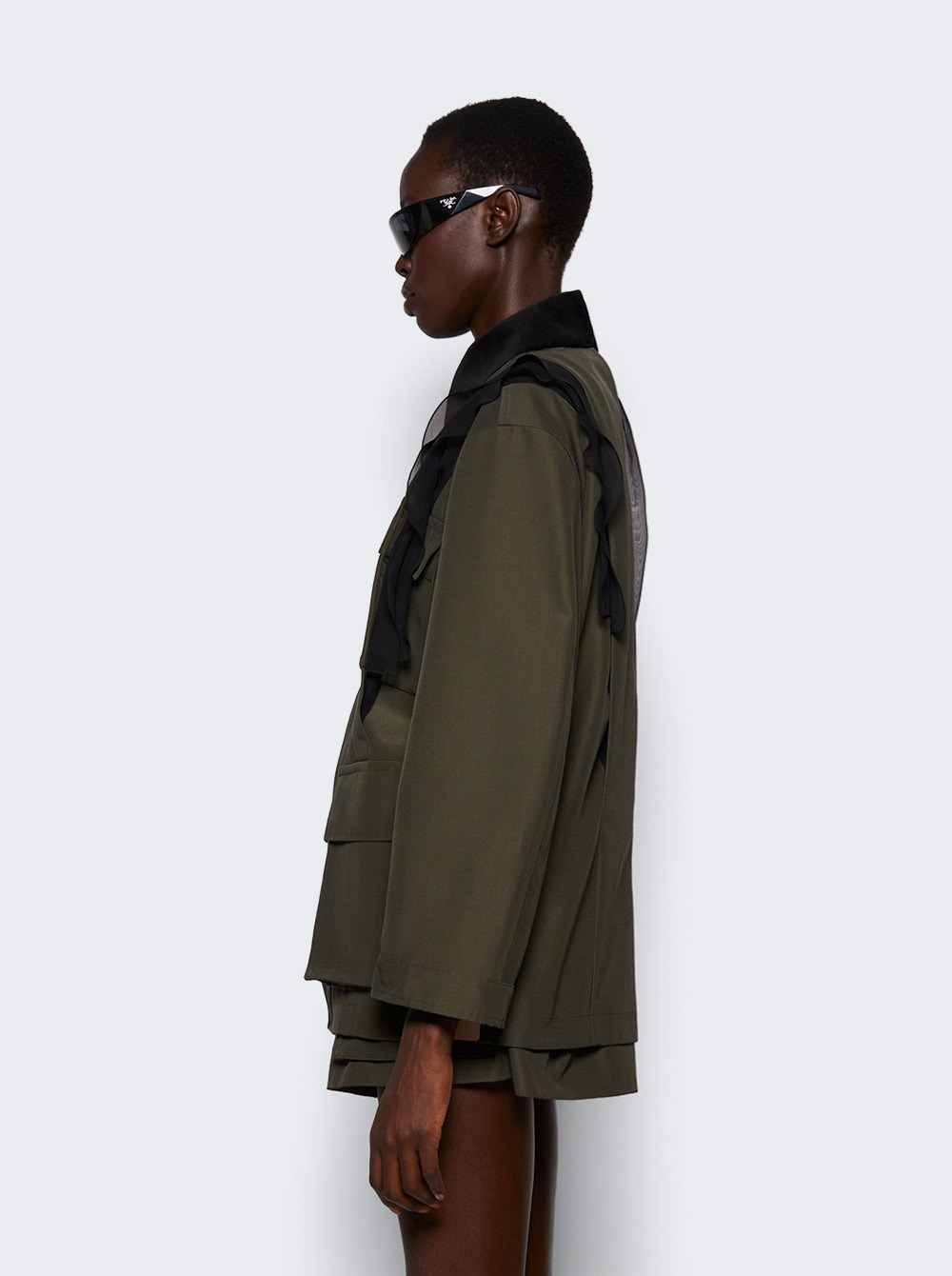 Grosgrain Jacket Khaki - 3