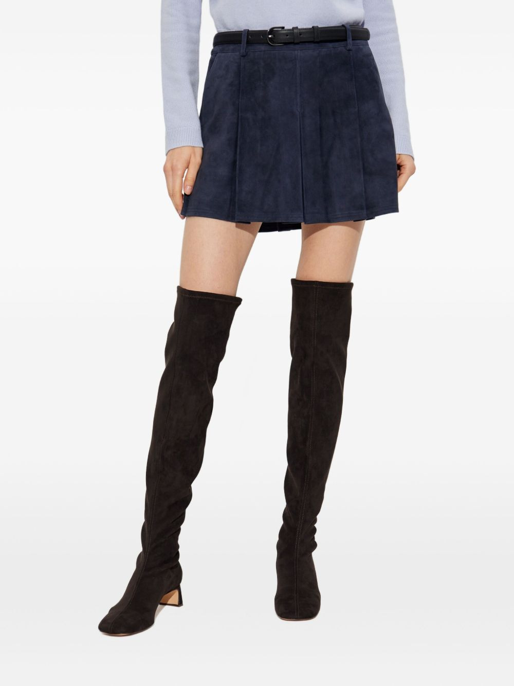 pleated mini skirt - 3