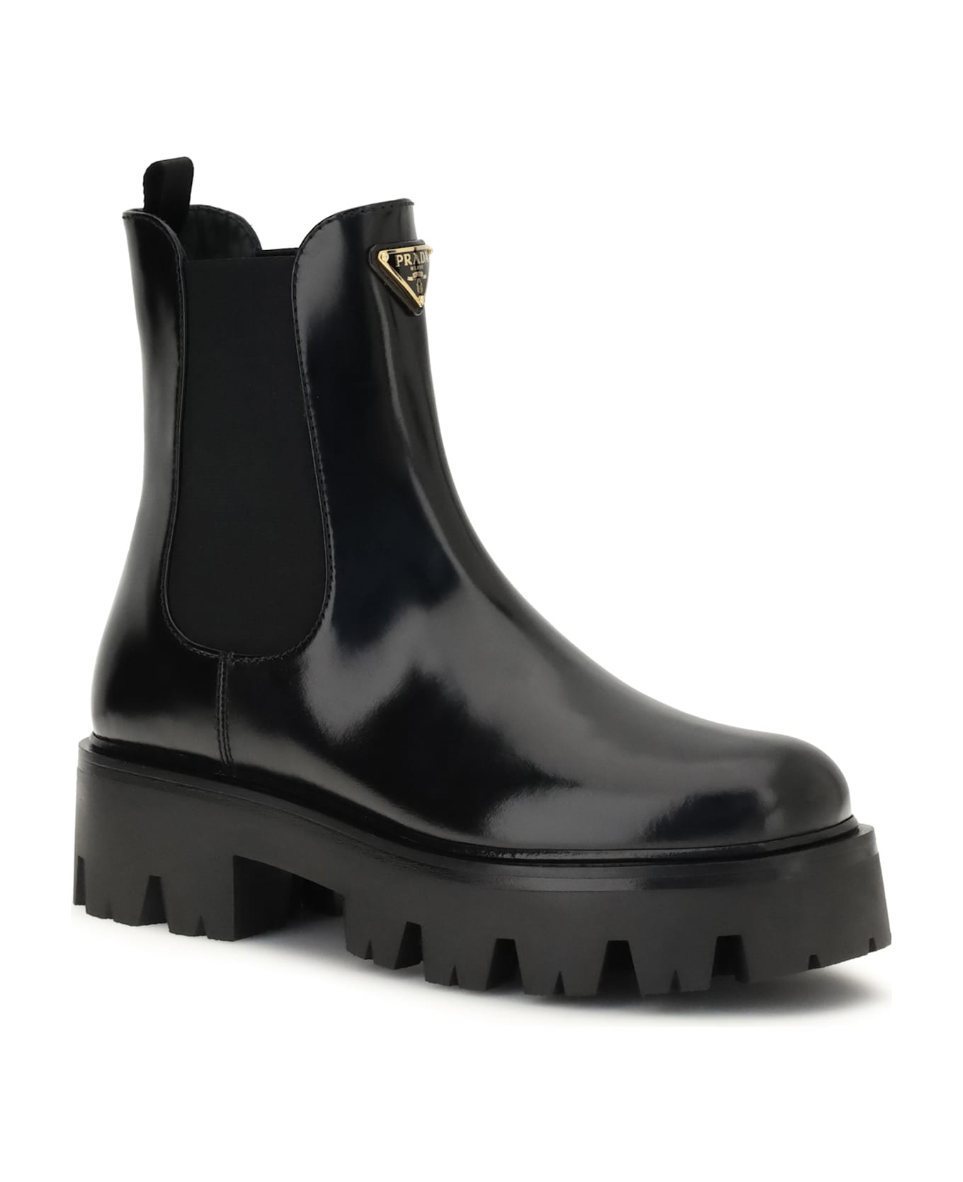Brushed Leather Ankle Boots - 2