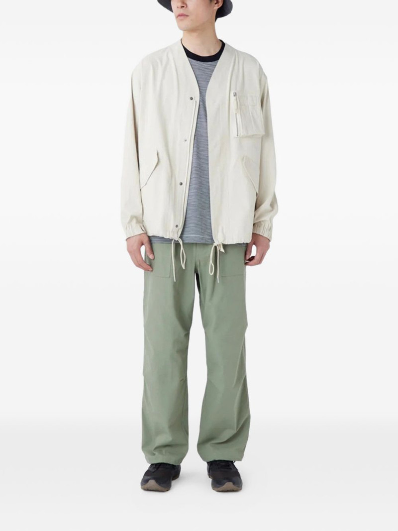 snow peak Takibi collarless jacket outlook